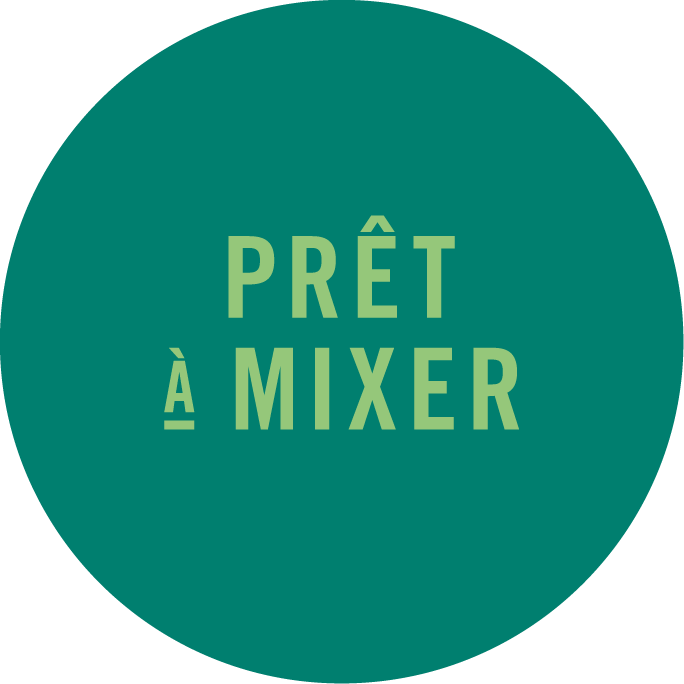 pastille prêt à mixer