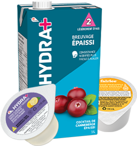 hydra+ breuvage épaissi canneberge