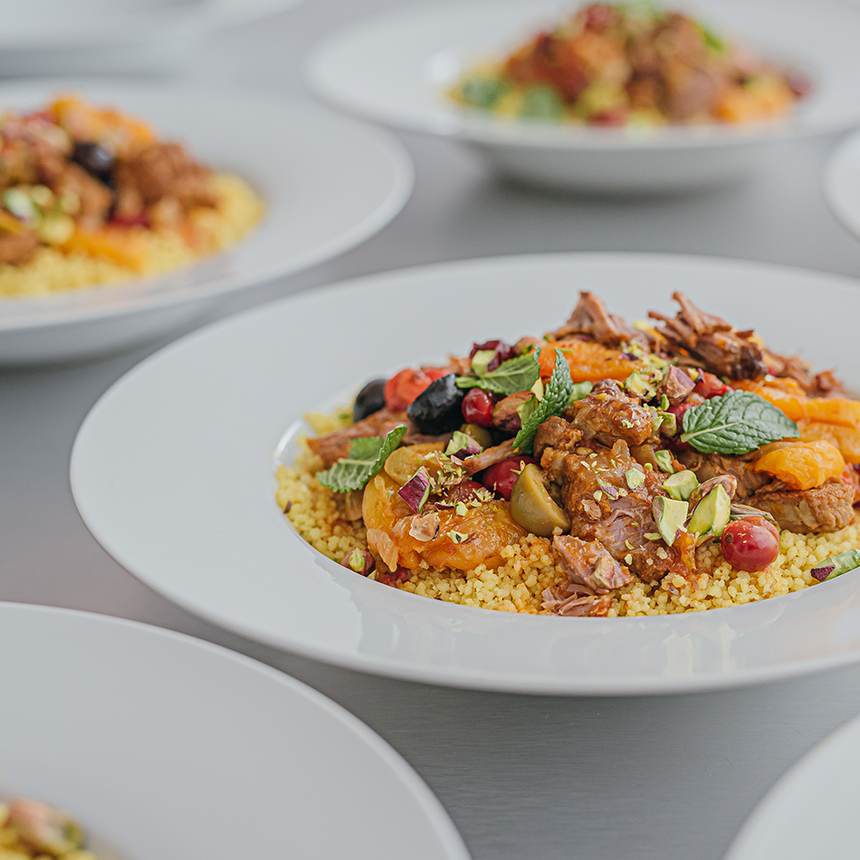 Tajine à l&rsquo;agneau et aux canneberges, une recette savoureuse par Lassonde Service Alimentaire